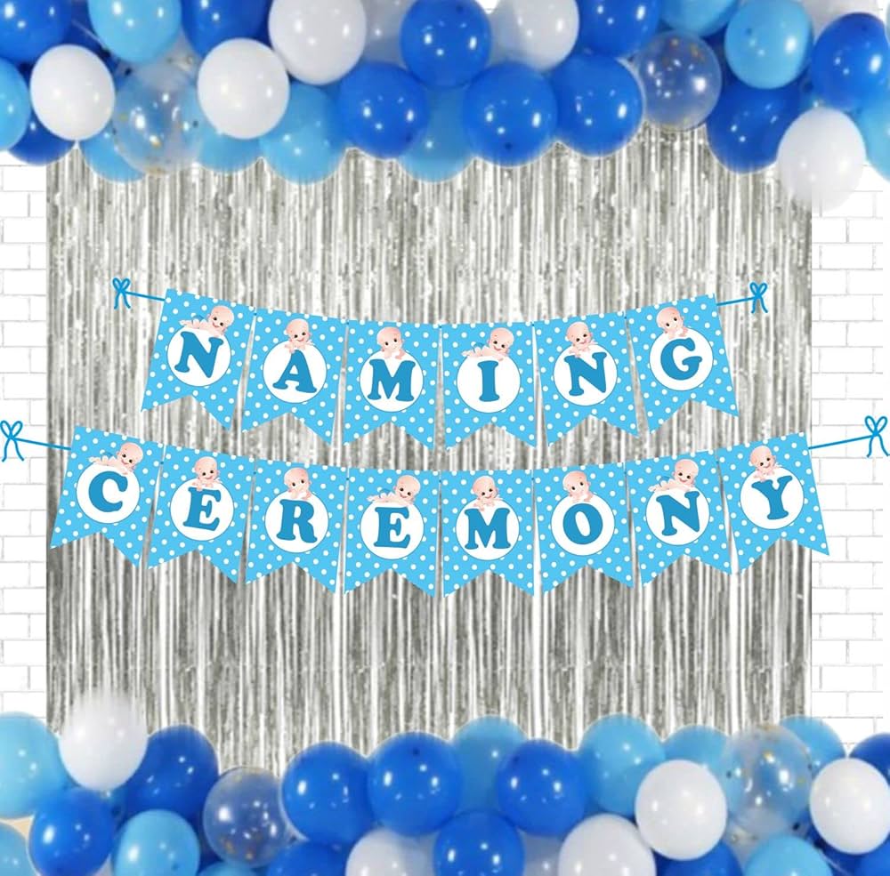 Perfect Baby Boy Naming Ceremony Decor